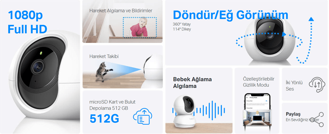 TP-Link Tapo C200C İncelemesi Akıllı Güvenlikte Uygun Fiyatlı Profesyonellik 2 TP-Link Tapo C200C