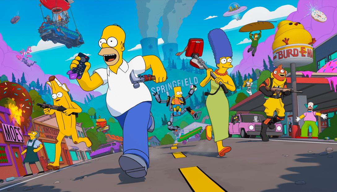 Fortnite The Simpsons