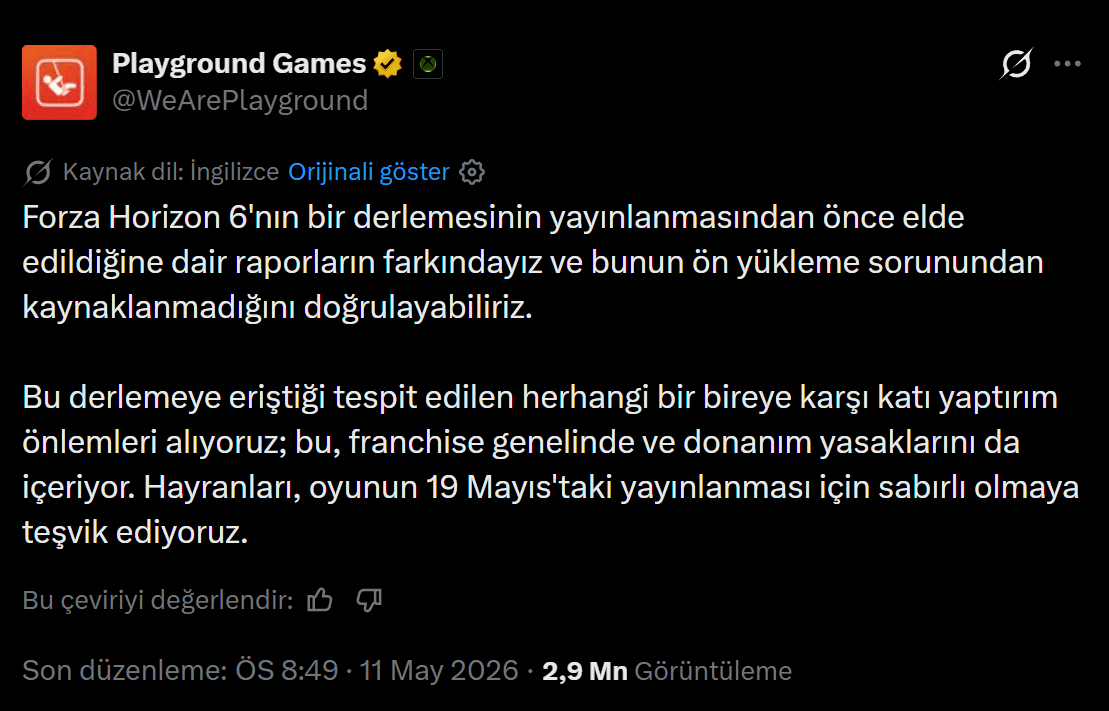 Sakın Açmayın! Forza Horizon 6 Sızıntısına Bulaşanların Cihazları Çöp Olabilir 2 forza horizon 6