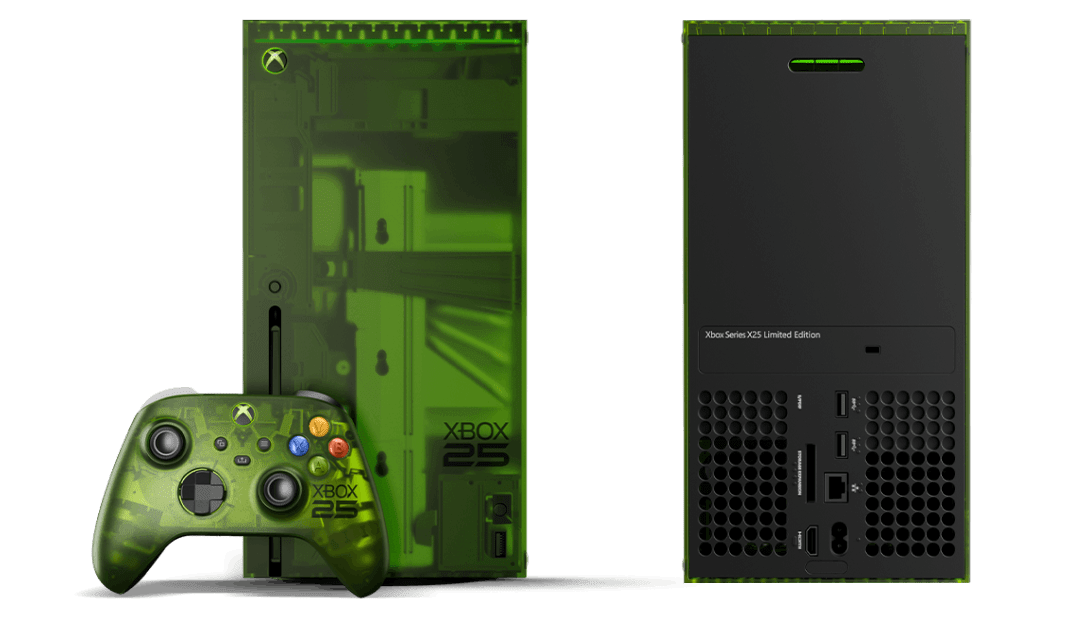 Xbox, 25. Yılına Özel Şeffaf Yeşil Konsolu Xbox Series X25 Limited Edition'ı Duyurdu! 2 Xbox Series X25