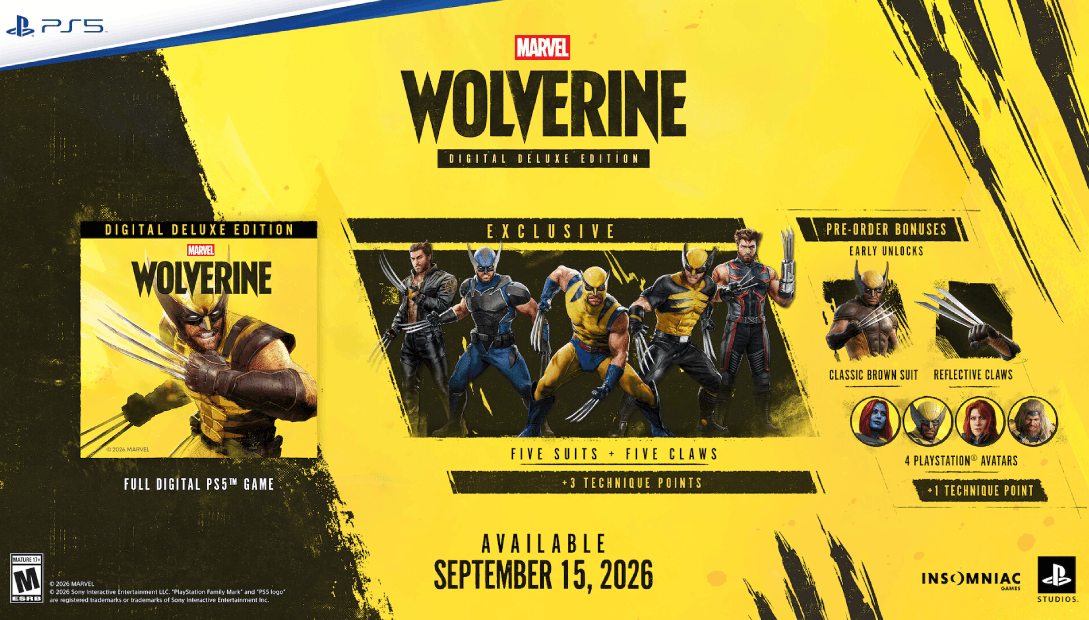 Marvel’s Wolverine Oynanış Videosu Geldi! Çıkış Tarihi Netleşti! 3 wolverine deluxe