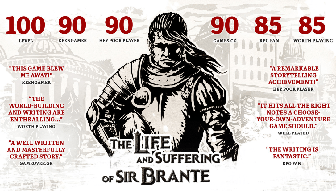 STEAM'de 382 TL Değerindeki Karanlık Fantastik RPG Oyunu Ücretsiz Oldu! 2 The Life and Suffering of Sir Brante