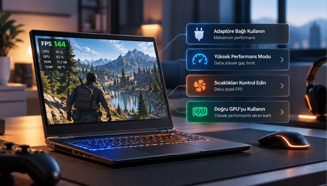 Laptoplarda FPS Nasıl Artırılır